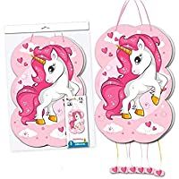 Los mejores  - GLOBOLANDIA Piñata Unicornio Fucsia 31x47 cm 5415-07